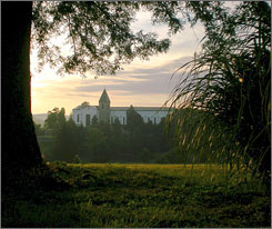 The Abbey of Gethsemani in Trappist Kentucky